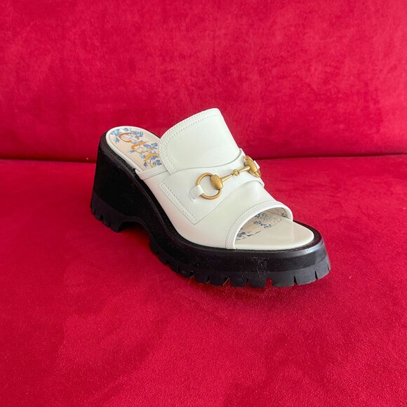 Gucci Platform Sandals Women Size 37 - Picture 8 of 14